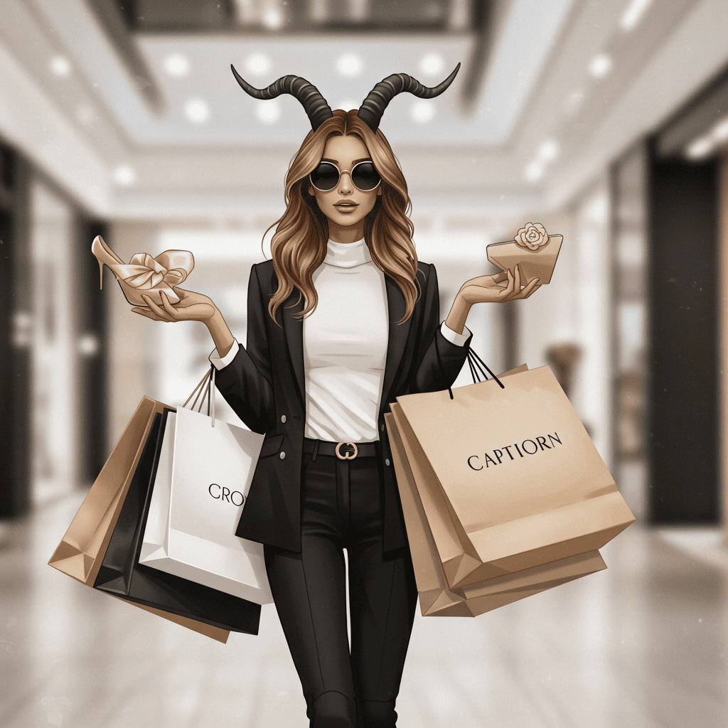 Capricorn & Shopping Spree: Rahasia Belanja Hemat ala Kambing Laut!