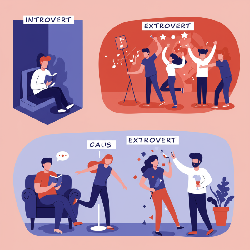 Mengenal Kepribadianmu:  Dari Introvert Cuek Sampai Ekstrovert Ugal-ugalan (Plus Jokes!)