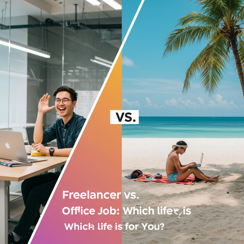 Kantoran vs. Freelancer: Perang Bebas Gaya Hidup, Mana yang Cocok Buat Kamu?