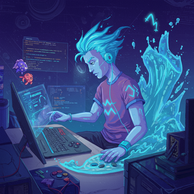 Aquarius Gamers: Hobi Anti-Mainstream yang Bikin Kamu Auto Glow Up!