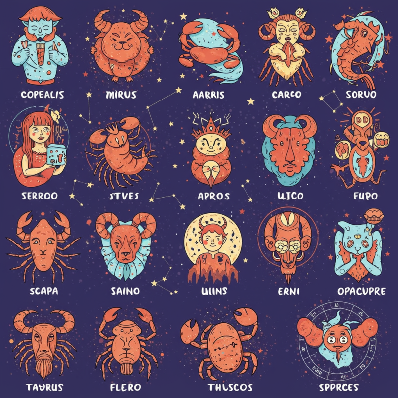 Spill Rahasia Zodiakmu!  Mengenal Kepribadianmu yang Super Unik (dan Mungkin Agak Absurd)