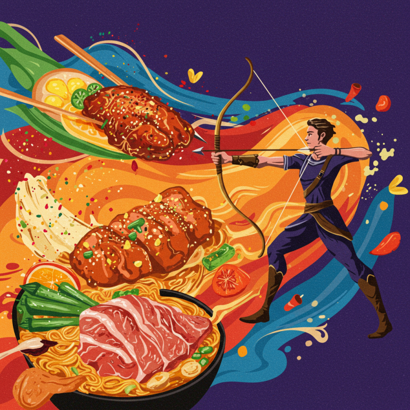 Sagittarius & Makan: Petualangan Kuliner Sang Pemburu!