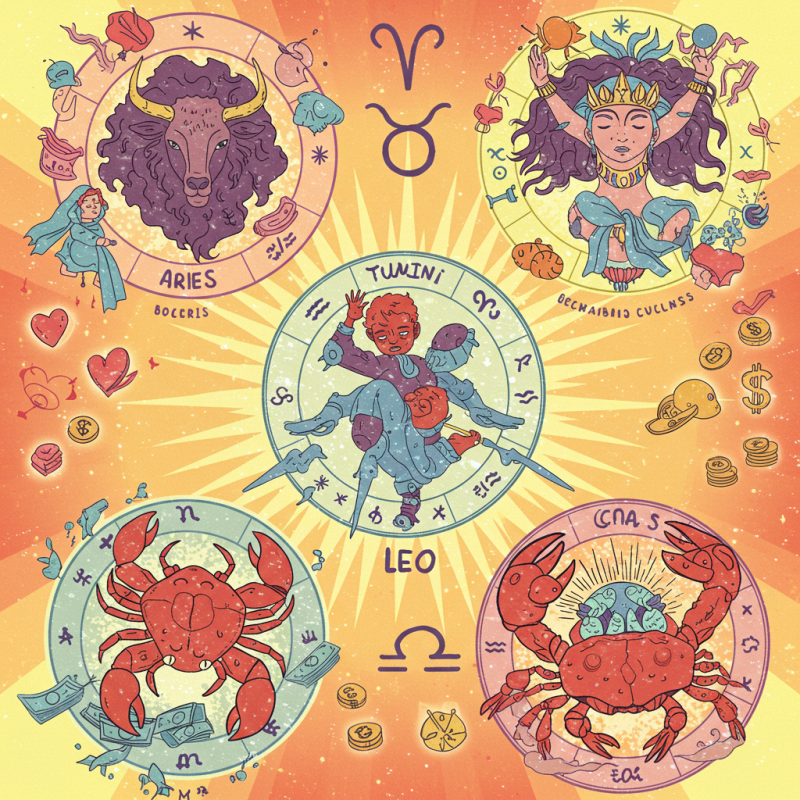 6 Zodiak Super Hoki Bulan Ini! Rezeki Nomplok & Cinta Mendarat?