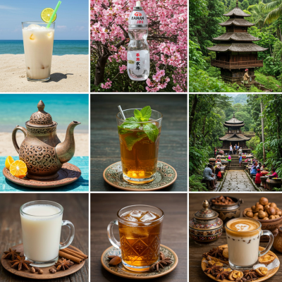 Minuman Favorit Dunia: Petualangan Rasa dari Negeri-Negeri Ajaib (Plus Jokes!)