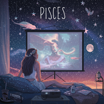 Movie Night & Your Pisces Vibe: Film Recommendations for the Dreamy Fish